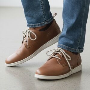 Men's Rockport Tan Brown Leather Chukka Boot Shoes 10